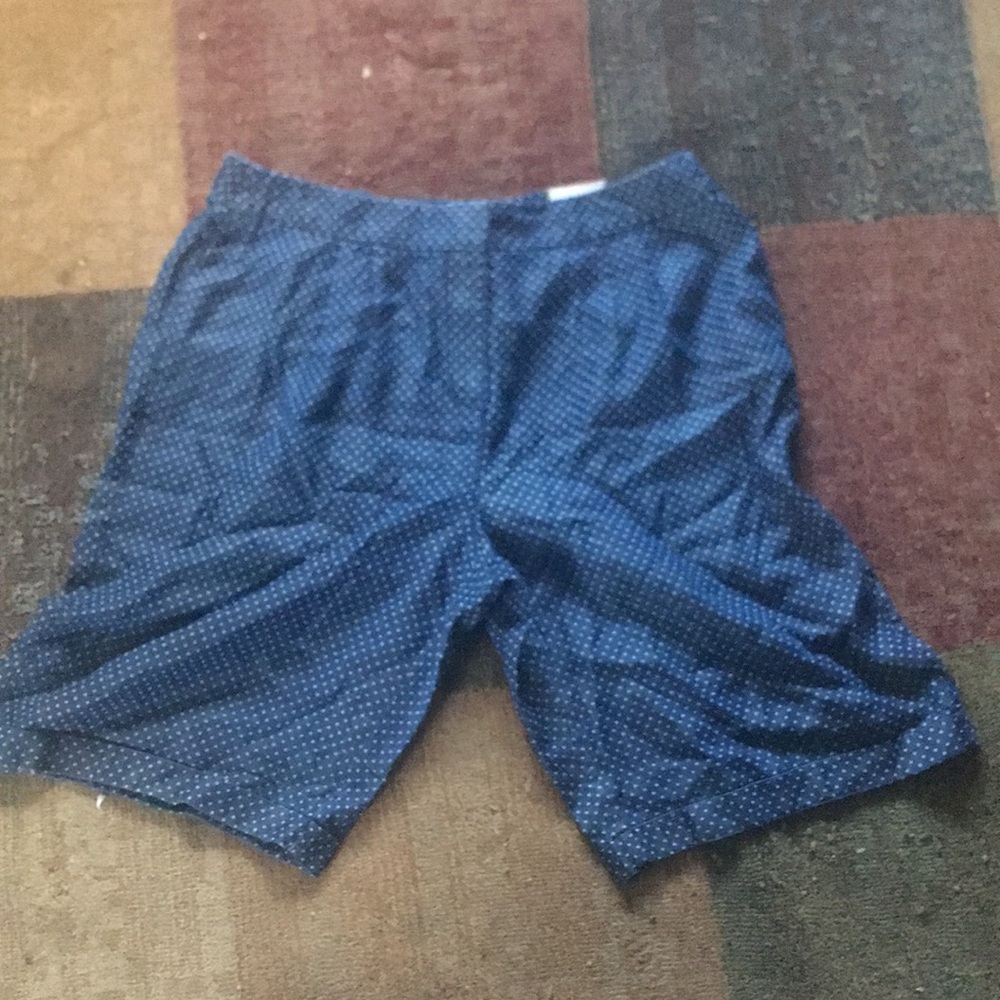 “Chico’s” Polkadotted shorts. brand size 1